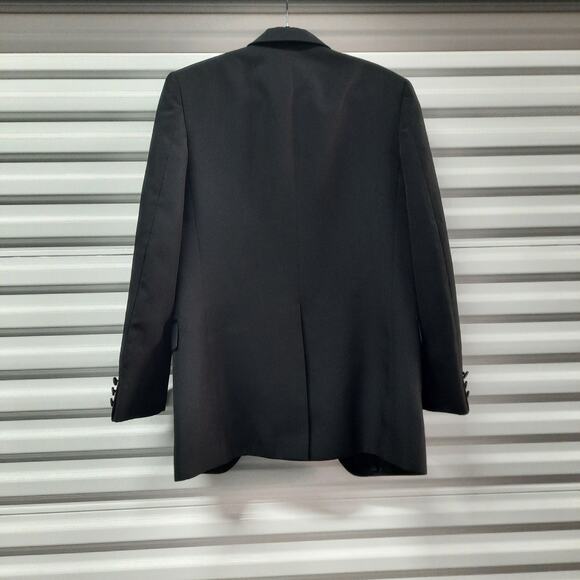 FWI Formal Wear International Tuxedo Jacket Mens Size 36L Black Blazer - Picture 2 of 9